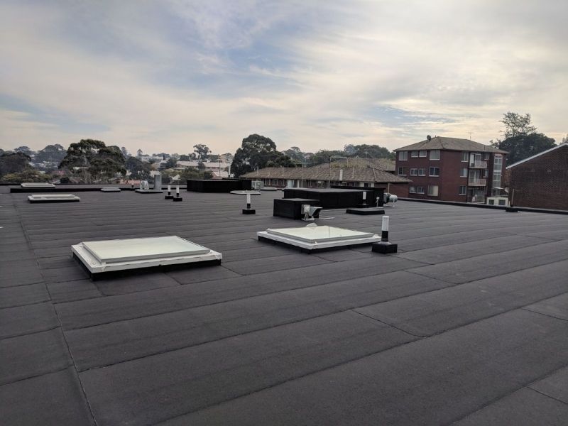 Waterproofing-bitumen-membrane-in-sydney-commercial-roof-project