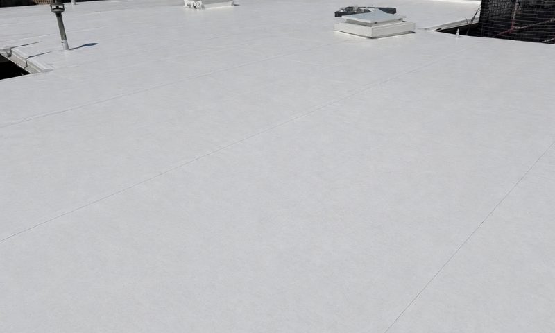 Roof with Vinitex PVC Membrane